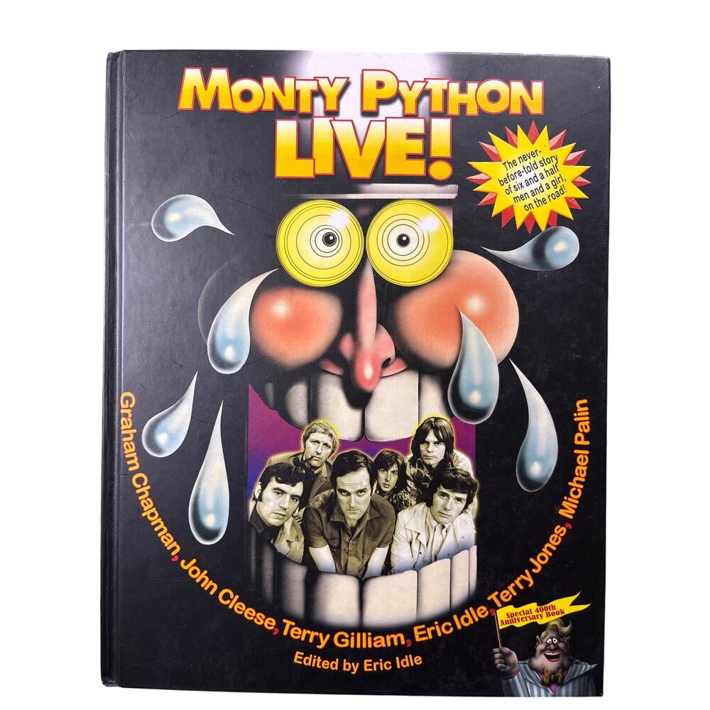 Monty Python Live! Hardcover Book 2009 Chapman, Graham; Cleese, John; Gilliam